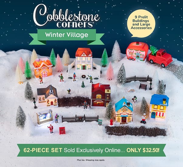 Dollar Tree Christmas Village