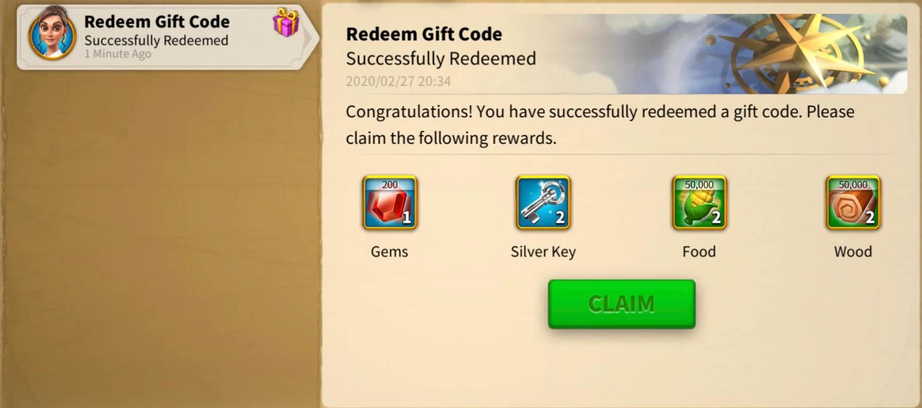 Rise of Kingdoms Codes Redemption