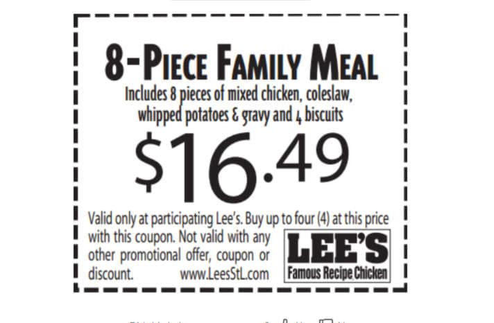 Lee's Chicken Coupons