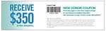 BioLife Coupon $350 in 5 donations
